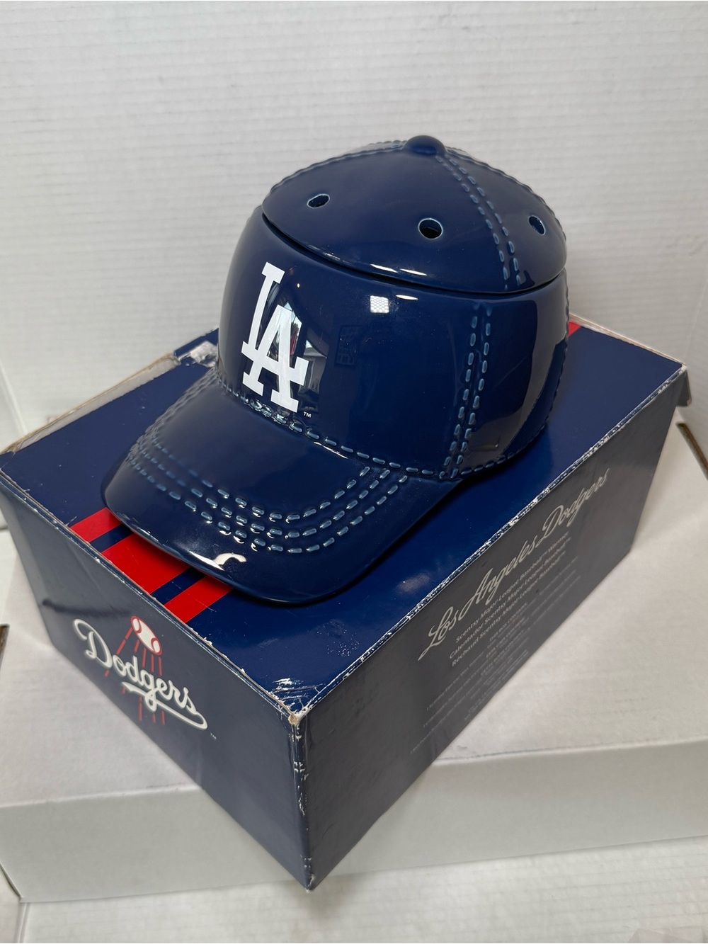 Scentsy LA Dodgers Los Angeles Baseball Hat Warmer Collectors